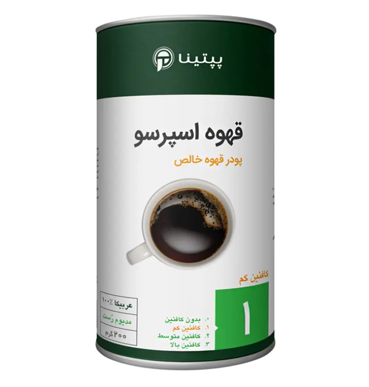 قهوه اسپرسو 100٪ عربیکا